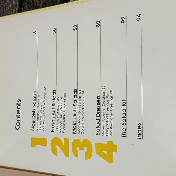 1978 ALL TIME FAVORITE SALAD RECIPES BETTER HOME AND GARDENS HARDCOVER - Picture 4 of 11